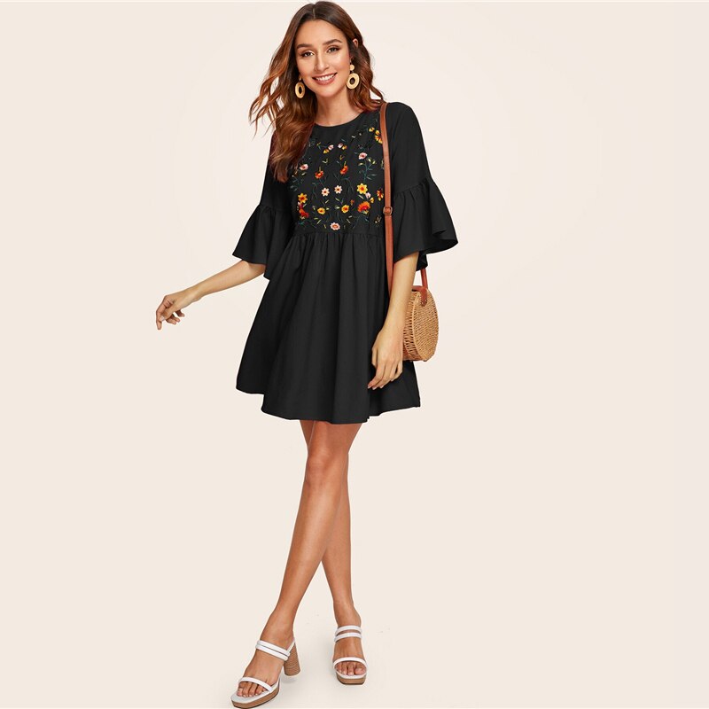 Women's Summer Embroidered Dress Women's Summer Embroidered Dress