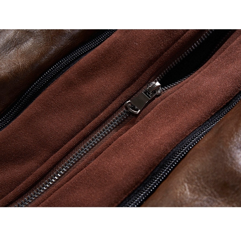 Men's Vintage Leather Bomber Men's Vintage Leather Bomber